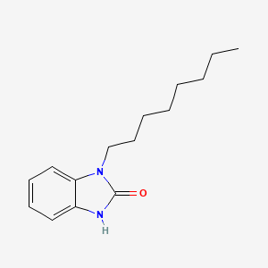 molecular formula C15H22N2O B2475024 3-octyl-1H-benzimidazol-2-one CAS No. 83422-45-1