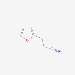 molecular formula C7H7NO B2475083 3-(Furan-2-yl)propanenitrile CAS No. 21446-61-7