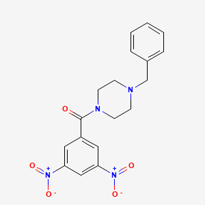 3,5-Dinitro 4-benzylpiperazinyl ketone