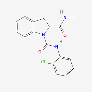N1-(2-chlorophenyl)-N2-methylindoline-1,2-dicarboxamide