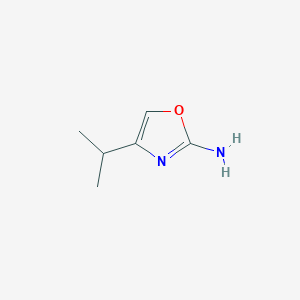 molecular formula C6H10N2O B2475185 4-异丙氧唑-2-胺 CAS No. 229003-15-0