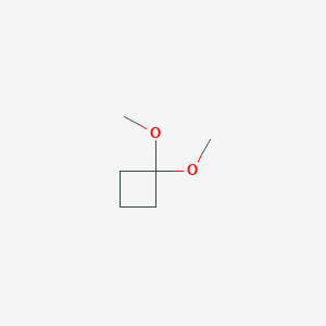 molecular formula C6H12O2 B2475227 1,1-Dimethoxycyclobutane CAS No. 4415-90-1