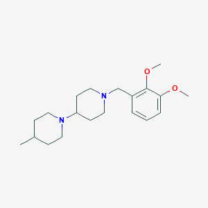 1'-(2,3-Dimethoxybenzyl)-4-methyl-1,4'-bipiperidine