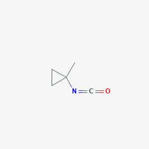 molecular formula C5H7NO B2475462 1-イソシアナト-1-メチルシクロプロパン CAS No. 102121-96-0