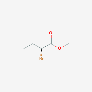 molecular formula C5H9BrO2 B2475506 methyl (2R)-2-bromobutanoate CAS No. 114438-75-4; 3196-15-4
