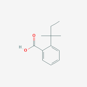 molecular formula C12H16O2 B2475537 2-(2-Methylbutan-2-yl)benzoic acid CAS No. 69713-44-6