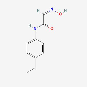 molecular formula C10H12N2O2 B2475551 (2Z)-N-(4-ethylphenyl)-2-(hydroxyimino)acetamide CAS No. 17122-70-2
