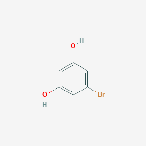 molecular formula C6H5BrO2 B024756 5-溴苯-1,3-二酚 CAS No. 106120-04-1