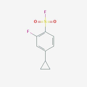 4-Cyclopropyl-2-fluorobenzenesulfonyl fluoride
