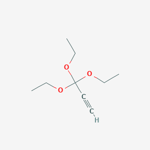 molecular formula C9H16O3 B2475680 3,3,3-Triethoxyprop-1-yne CAS No. 42217-00-5
