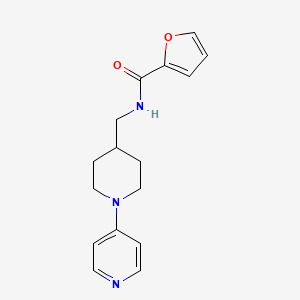 N-((1-(pyridin-4-yl)piperidin-4-yl)methyl)furan-2-carboxamide