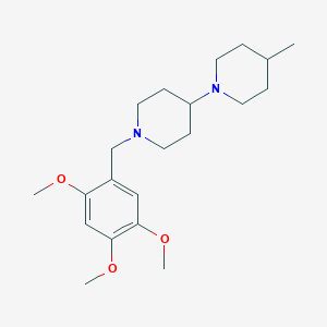 4-Methyl-1'-(2,4,5-trimethoxybenzyl)-1,4'-bipiperidine