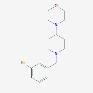 4-[1-(3-Bromobenzyl)piperidin-4-yl]morpholine