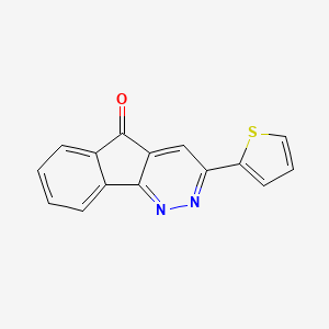 3-(2-thienyl)-5H-indeno[1,2-c]pyridazin-5-one