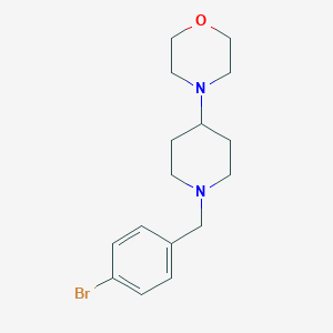 4-[1-(4-Bromobenzyl)piperidin-4-yl]morpholine