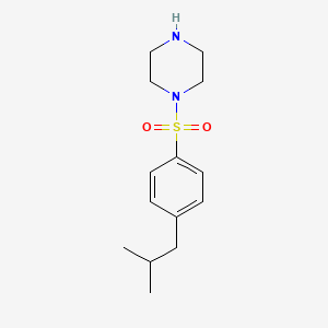 1-(4-Isobutyl-benzenesulfonyl)-piperazine