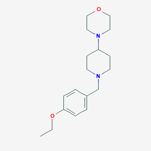 4-[1-(4-Ethoxybenzyl)-4-piperidinyl]morpholine