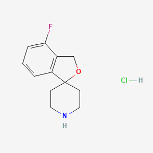 4-Fluoro-3H-spiro[isobenzofuran-1,4'-piperidine] hydrochloride