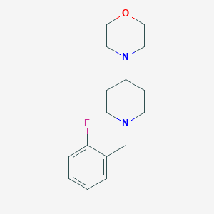 4-[1-(2-Fluorobenzyl)-4-piperidinyl]morpholine