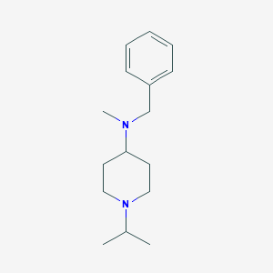 N-benzyl-N-methyl-1-(propan-2-yl)piperidin-4-amine
