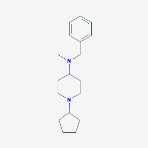 N-benzyl-1-cyclopentyl-N-methylpiperidin-4-amine