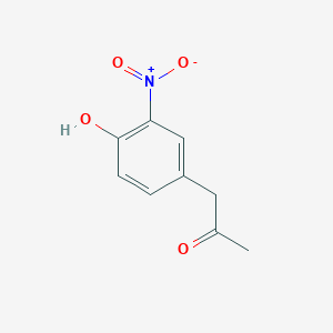 molecular formula C9H9NO4 B2475970 1-(4-羟基-3-硝基苯基)丙酮 CAS No. 1314934-53-6