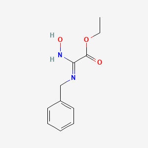 Ethyl 2-(benzylamino)-2-(hydroxyimino)acetate
