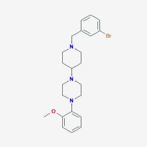 1-[1-(3-Bromobenzyl)-4-piperidinyl]-4-(2-methoxyphenyl)piperazine