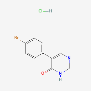 5-(4-Bromophenyl)pyrimidin-4-ol hydrochloride