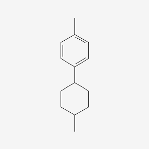 molecular formula C14H20 B2476138 1-Methyl-4-(4-methylcyclohexyl)benzene CAS No. 70243-62-8