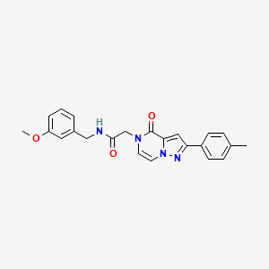 N-(3-methoxybenzyl)-2-[2-(4-methylphenyl)-4-oxopyrazolo[1,5-a]pyrazin-5(4H)-yl]acetamide