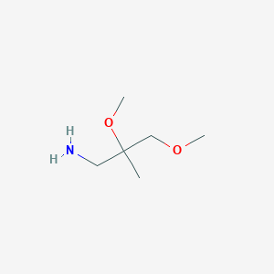 2,3-Dimethoxy-2-methylpropan-1-amine