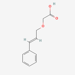 2-[(3-Phenylprop-2-en-1-yl)oxy]acetic acid