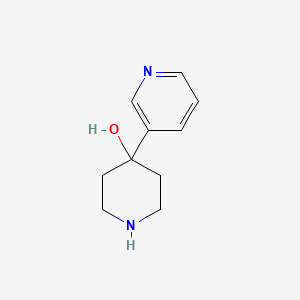 molecular formula C10H14N2O B2476258 4-(Pyridin-3-yl)piperidin-4-ol CAS No. 50461-59-1