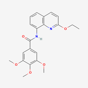 N-(2-ethoxyquinolin-8-yl)-3,4,5-trimethoxybenzamide