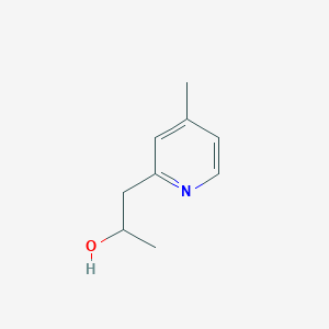 molecular formula C9H13NO B2476277 1-(4-Methylpyridin-2-yl)propan-2-ol CAS No. 937647-99-9