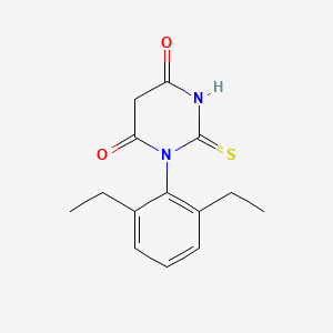 1-(2,6-Diethylphenyl)-2-sulfanylidene-1,3-diazinane-4,6-dione