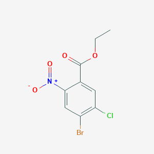 Ethyl 4-bromo-5-chloro-2-nitrobenzoate
