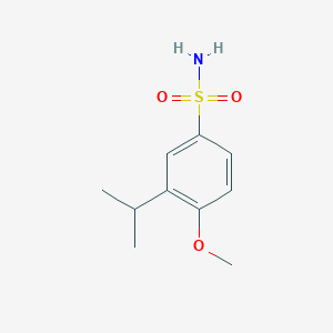 molecular formula C10H15NO3S B2476495 4-甲氧基-3-丙基苯磺酰胺 CAS No. 763059-51-4