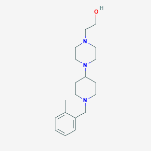 2-{4-[1-(2-Methylbenzyl)-4-piperidinyl]-1-piperazinyl}ethanol