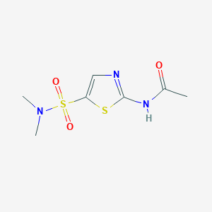 N-(5-(N,N-Dimethylsulfamoyl)thiazol-2-yl)acetamide
