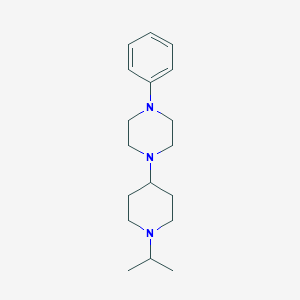1-Phenyl-4-[1-(propan-2-yl)piperidin-4-yl]piperazine
