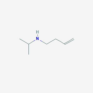 molecular formula C7H15N B2476689 (But-3-en-1-yl)(propan-2-yl)amine CAS No. 29369-72-0