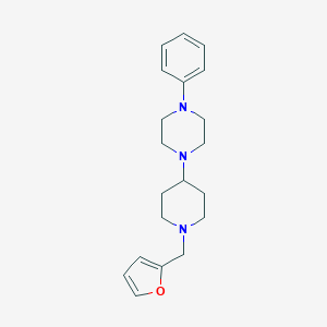 1-[1-(Furan-2-ylmethyl)piperidin-4-yl]-4-phenylpiperazine