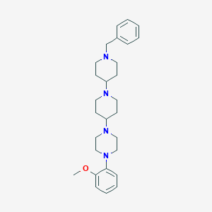 1'-Benzyl-4-[4-(2-methoxyphenyl)piperazin-1-yl]-1,4'-bipiperidine
