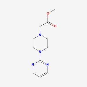 Methyl 2-[4-(-2-Pyrimidyl)-1-piperazinyl]acetate