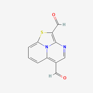 molecular formula C11H6N2O2S B2477031 1-Thia-2a1,3-diazaacenaphthylene-2,5-dicarbaldehyde CAS No. 149139-98-0