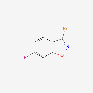 3-Bromo-6-fluoro-1,2-benzoxazole