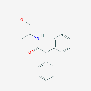 N-(1-methoxypropan-2-yl)-2,2-diphenylacetamide