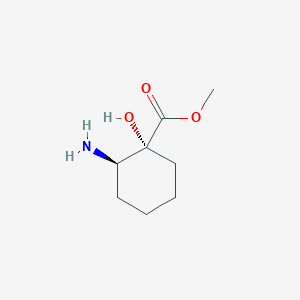 1beta-Hydroxy-2alpha-aminocyclohexanecarboxylic acid methyl ester